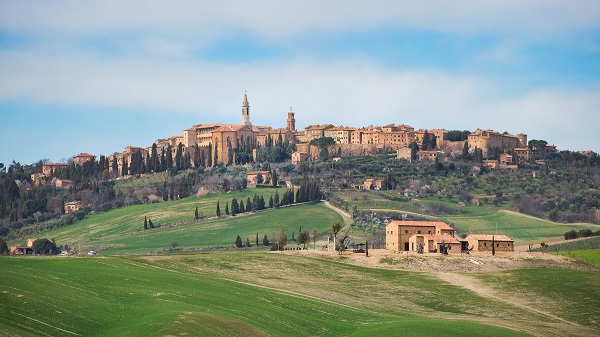 veduta di Pienza