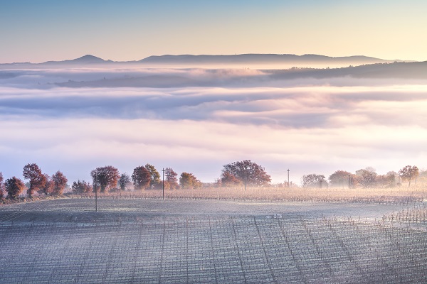 Il fascino di una vacanza d’inverno in Val d’Orcia